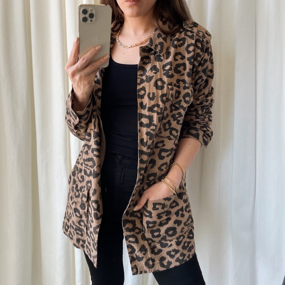 The Leopard Jacket — Brown/Black - Picture 5 of 12